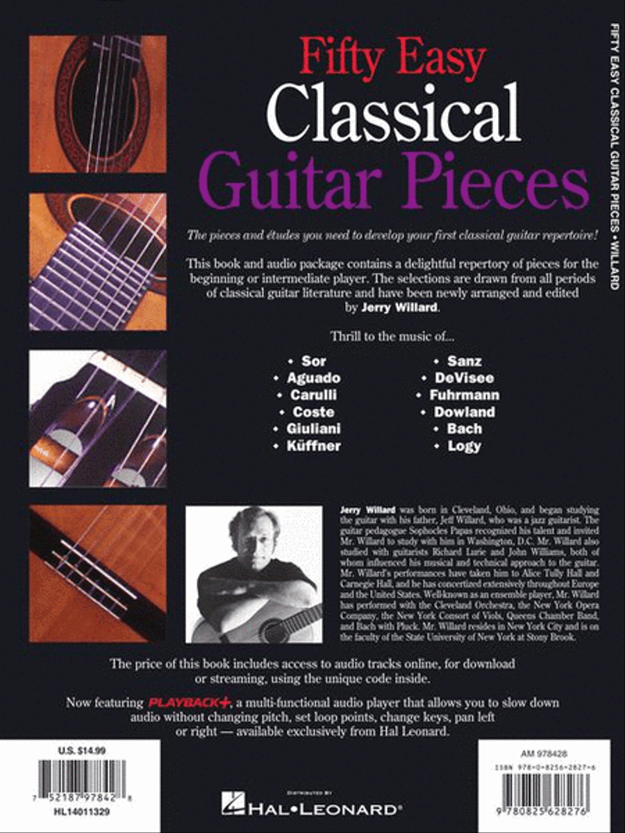 50 Easy Classical Guitar Pieces Acoustic Guitar scores gallery preview page 8