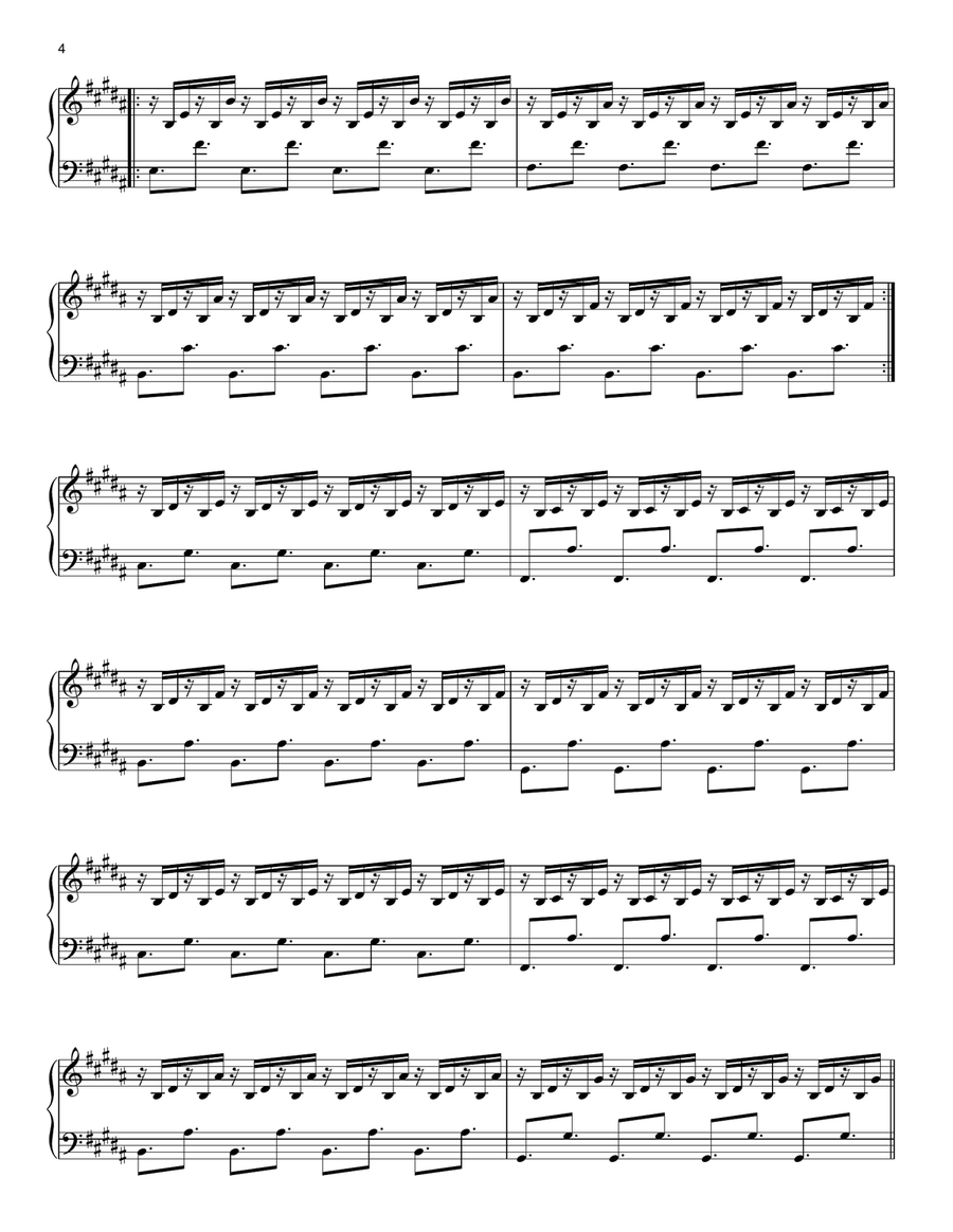 Bigton Piano Solo scores gallery preview page 4