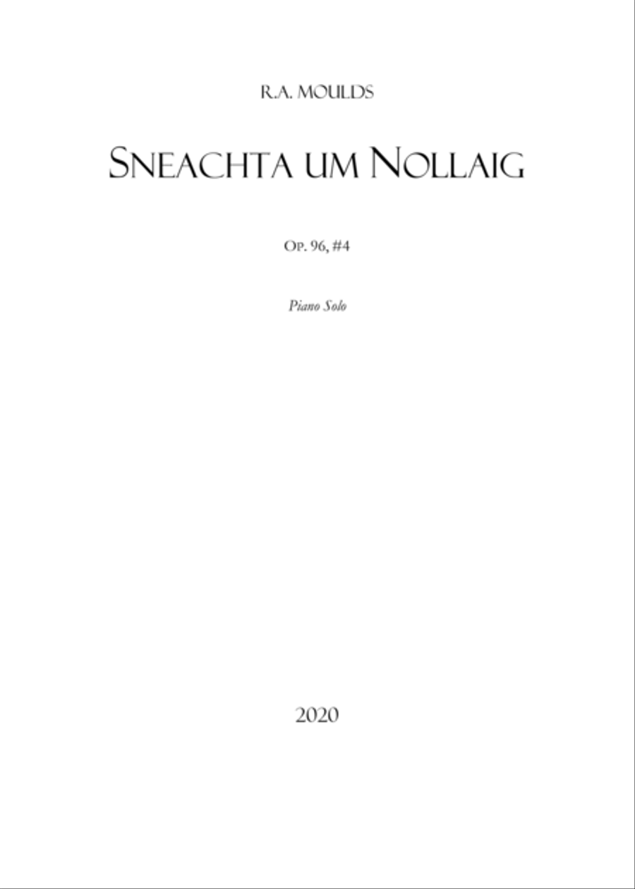 Sneachta um Nollaig (from From the Madhouse, Op. 96, 2020) Piano Solo scores gallery preview page 3