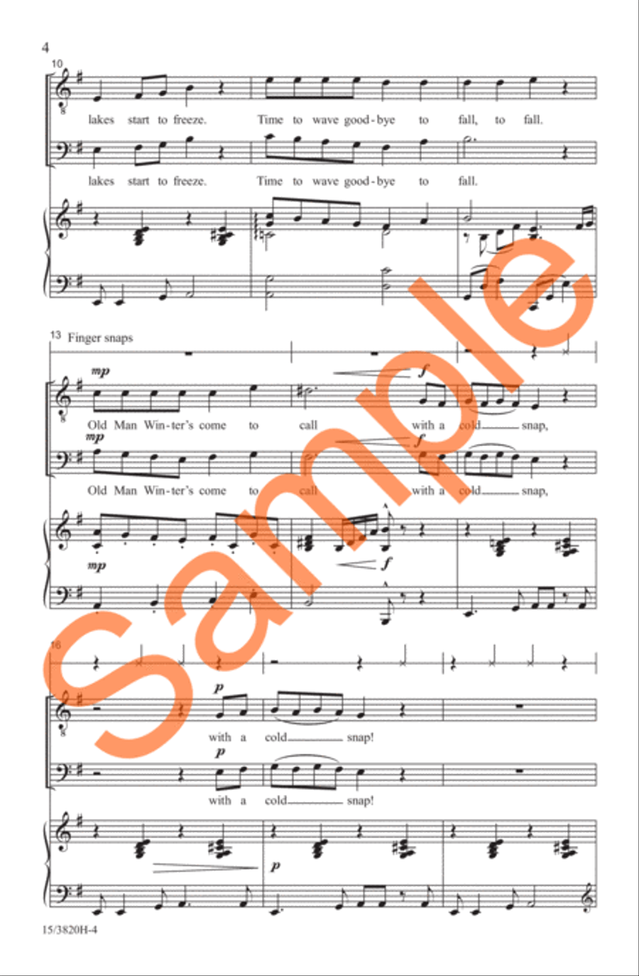 Cold Snap TB scores gallery preview page 4