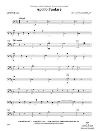 Apollo Fanfare: String Bass