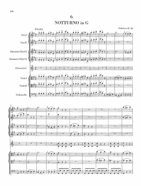 Notturni with Organ Flute-cimbals