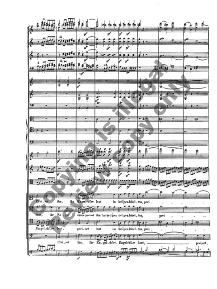 Hallelujah Chorus (Hallelujah unto God's Almighty Son!) (Orchestra Score and Parts) Choir scores gallery preview page 31