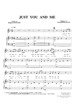 Book cover for Just You And Me