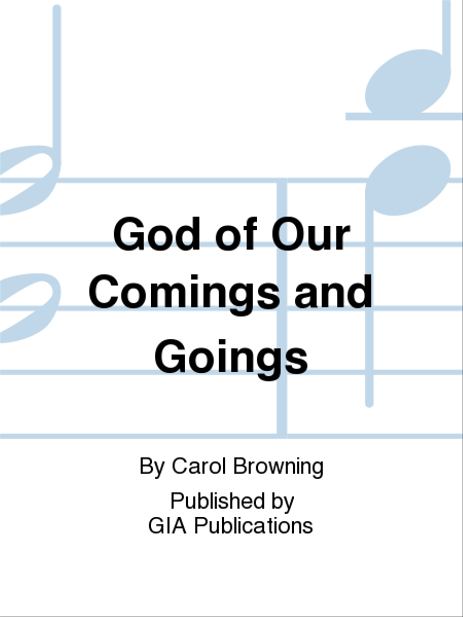God of Our Comings and Goings CD scores gallery preview page 1