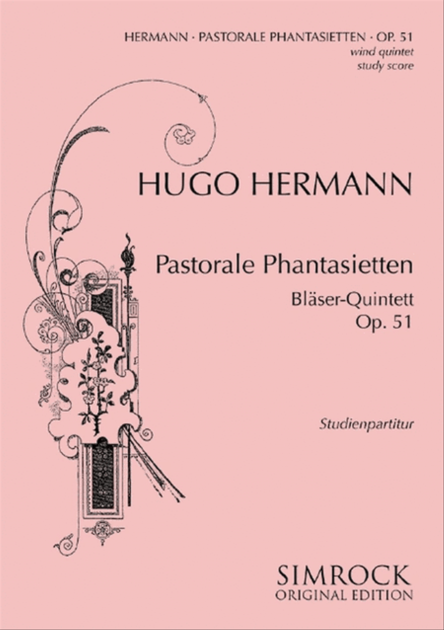 Pastorale Phantasietten op. 51 Woodwind Quintet scores gallery preview page 1