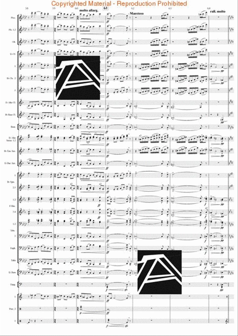 Rapsodia Borealis Woodwind Ensemble scores gallery preview page 10