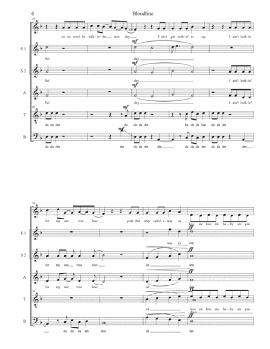 Bloodline Divisi scores gallery preview page 6