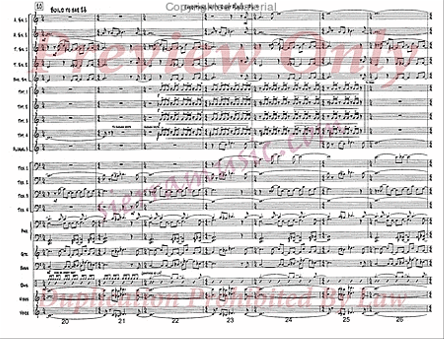 Everything In Its Right Place Jazz Ensemble scores gallery preview page 5