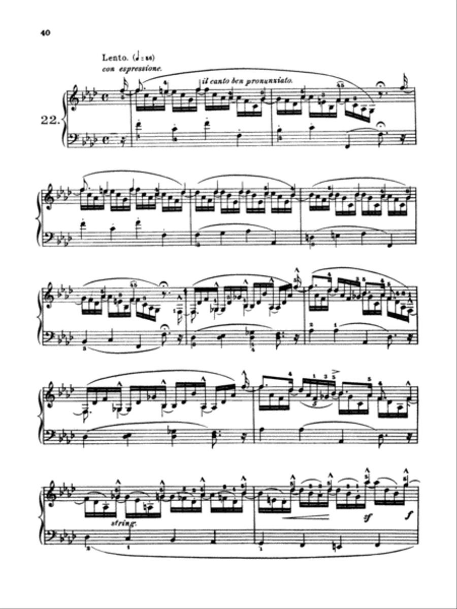 Heller: Twenty-four Piano Studies for Rhythm and Expression (Op. 125) Piano Method scores gallery preview page 1