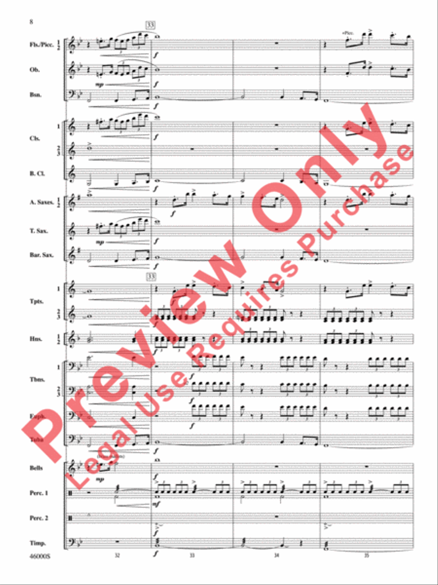 Der Lehrmeister Concert Band scores gallery preview page 9