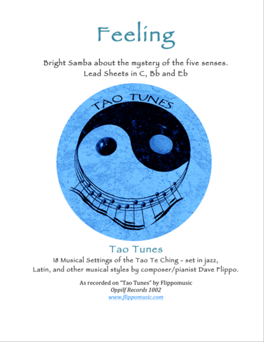 FEARLESS - a "Tao Tune" - Lead Sheet in C, Bb and Eb image number null