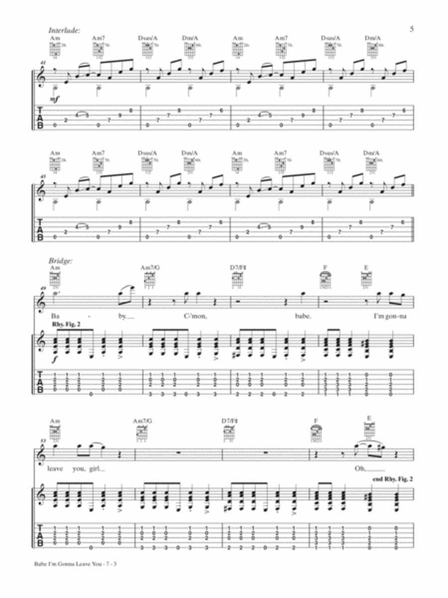 Ultimate Easy Guitar Play-Along -- Led Zeppelin image number null
