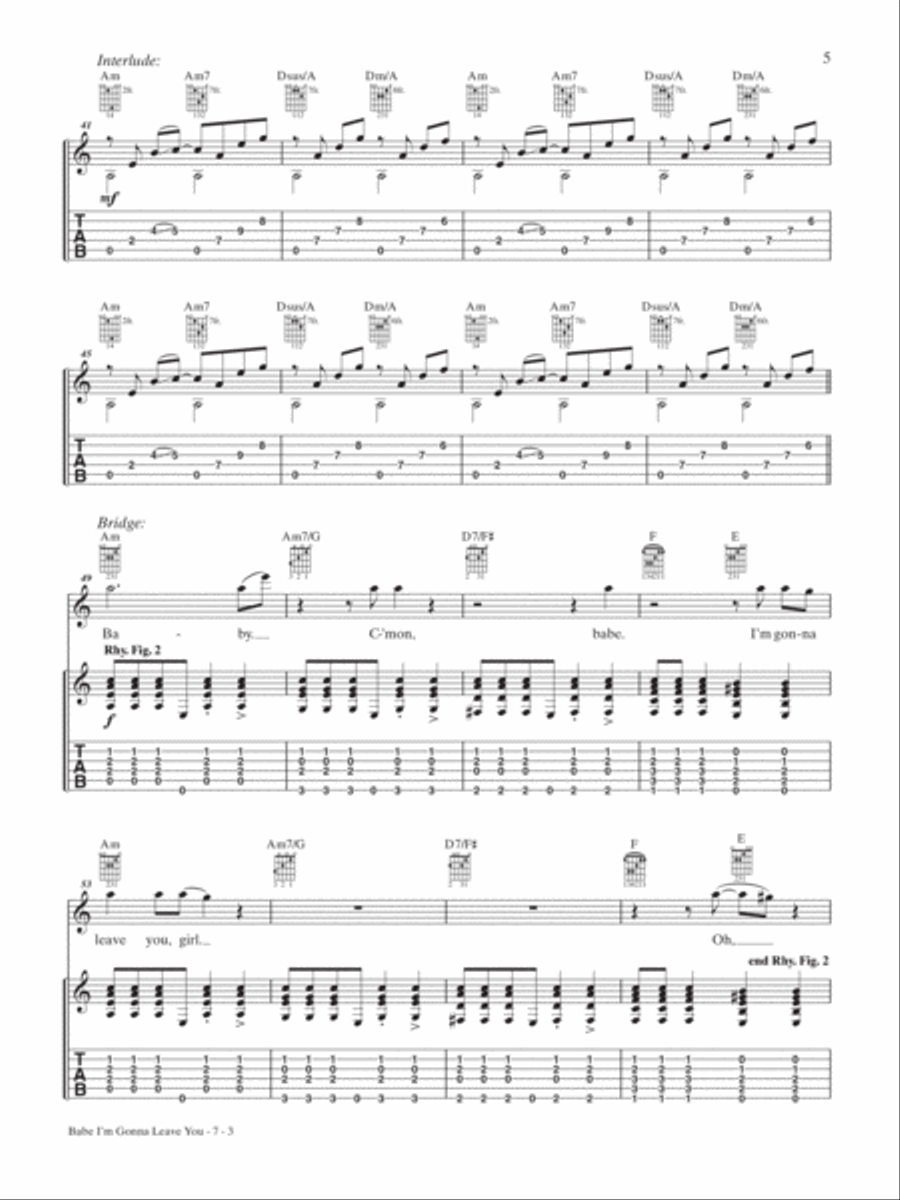 Ultimate Easy Guitar Play-Along -- Led Zeppelin image number null