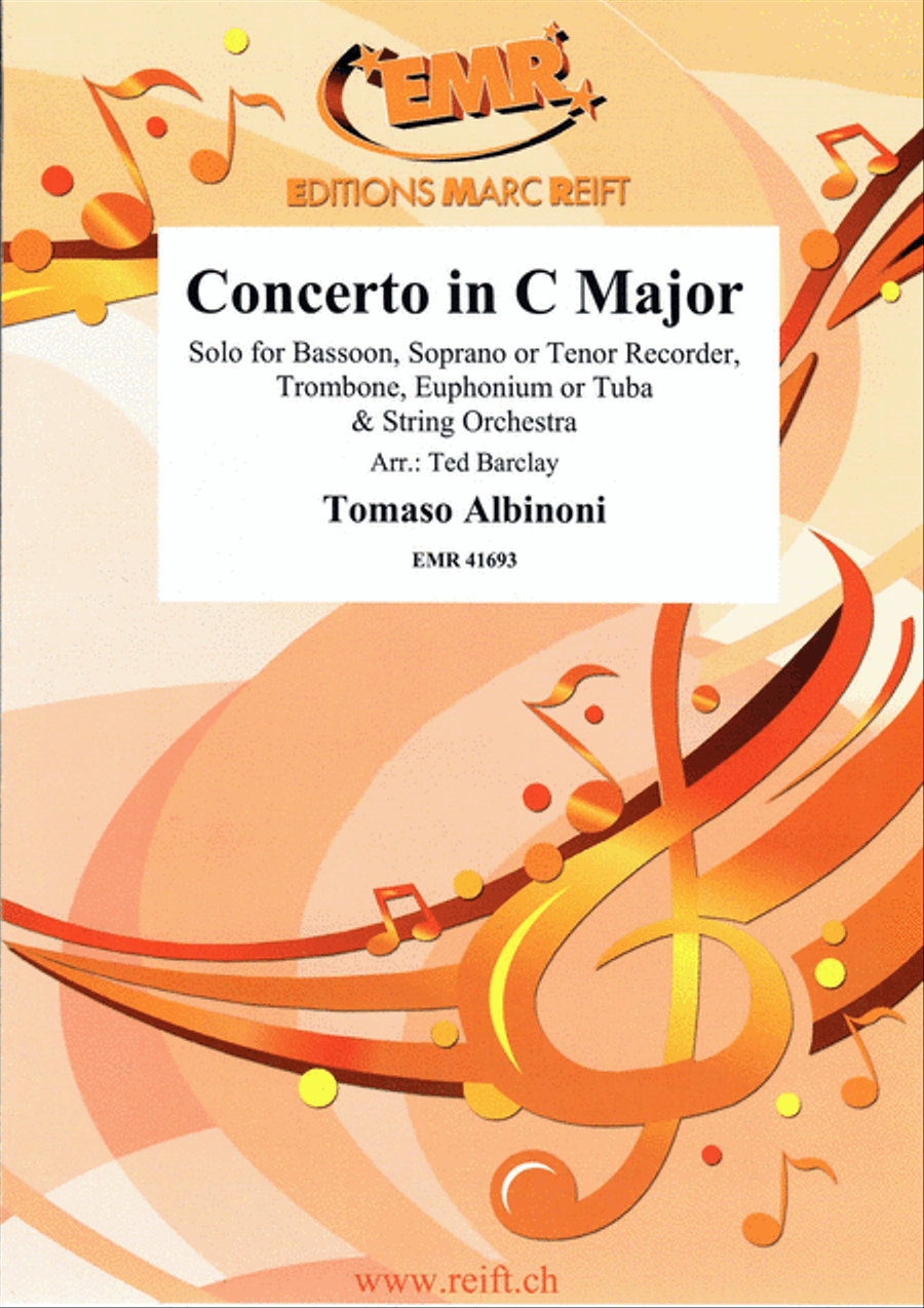 Concerto C Major Concerto C Major String Orchestra scores gallery preview page 1