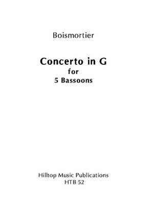 Concerto in G for five bassoons
