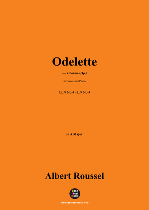A. Roussel-Odelette,Op.8 No.4,in A Major
