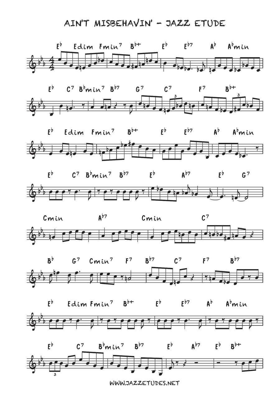 Dixieland delights - 10 jazz etudes - Concert pitch Small Ensemble scores gallery preview page 3