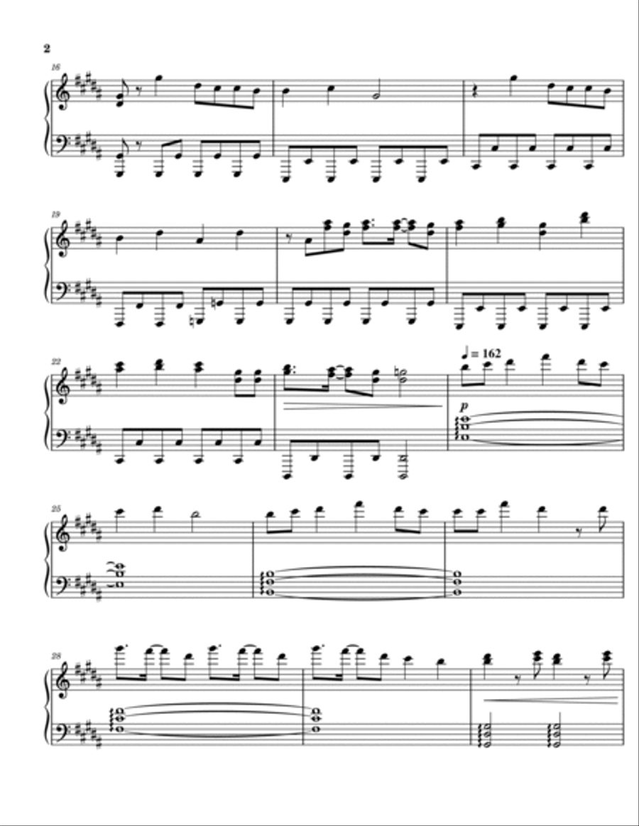 Demon Slayer: Kimetsu No Yaiba : Entertainment District Arc Piano Solo scores gallery preview page 2