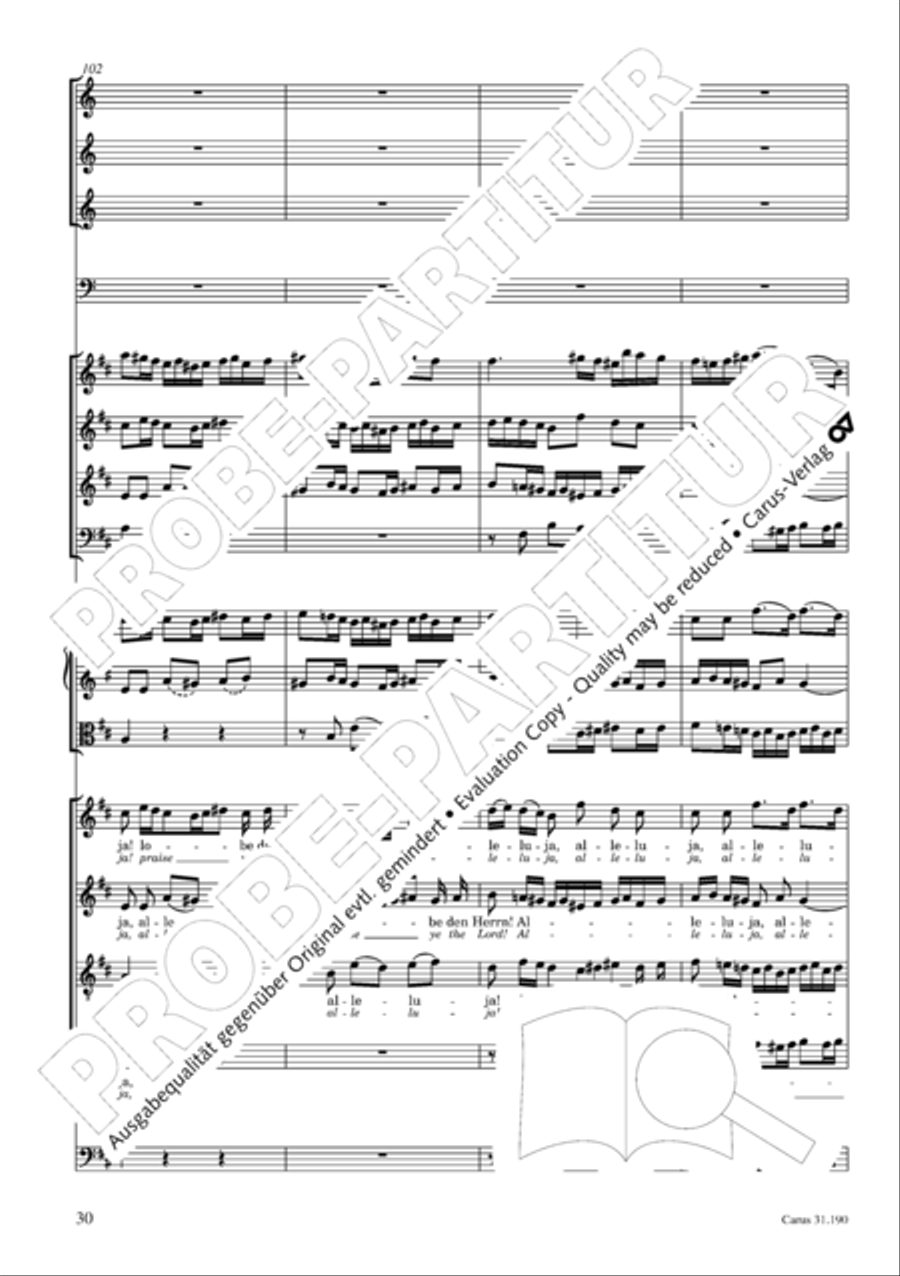 Sing to the Lord a new song (Singet dem Herrn ein neues Lied) ATB scores gallery preview page 31