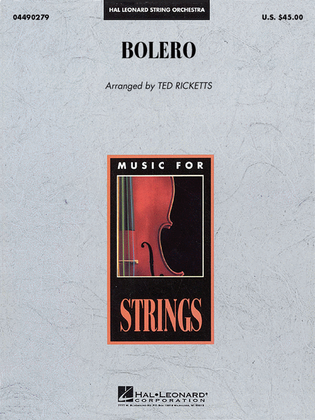 Book cover for Boléro