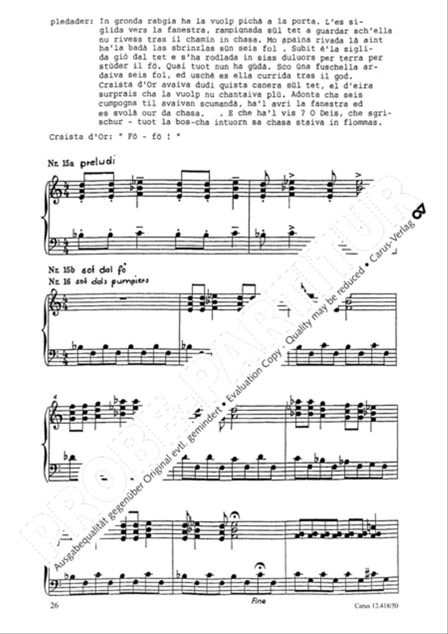 Dal gialet buondrius Voice Solo scores gallery preview page 27