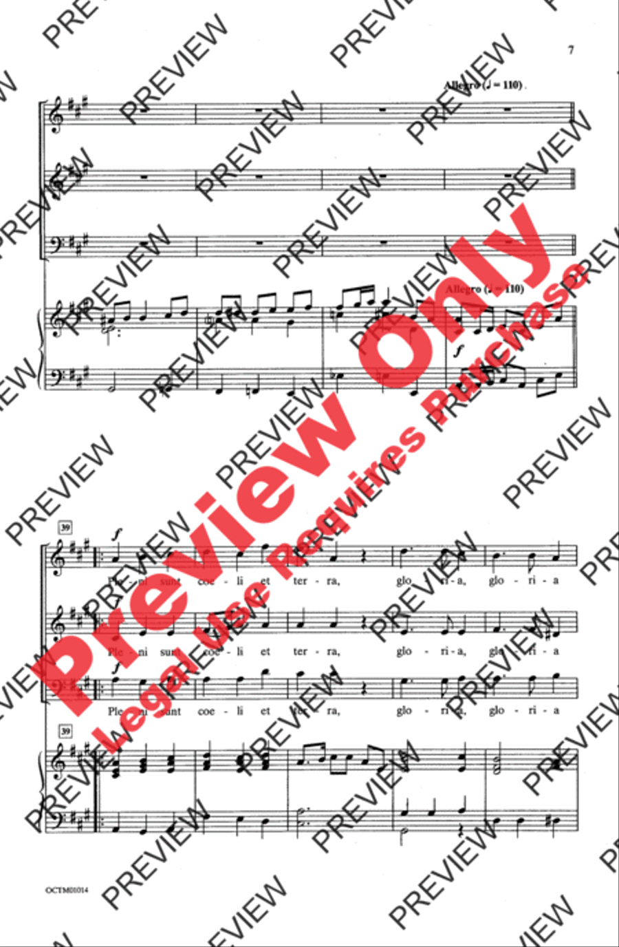 Sanctus 2-Part scores gallery preview page 7