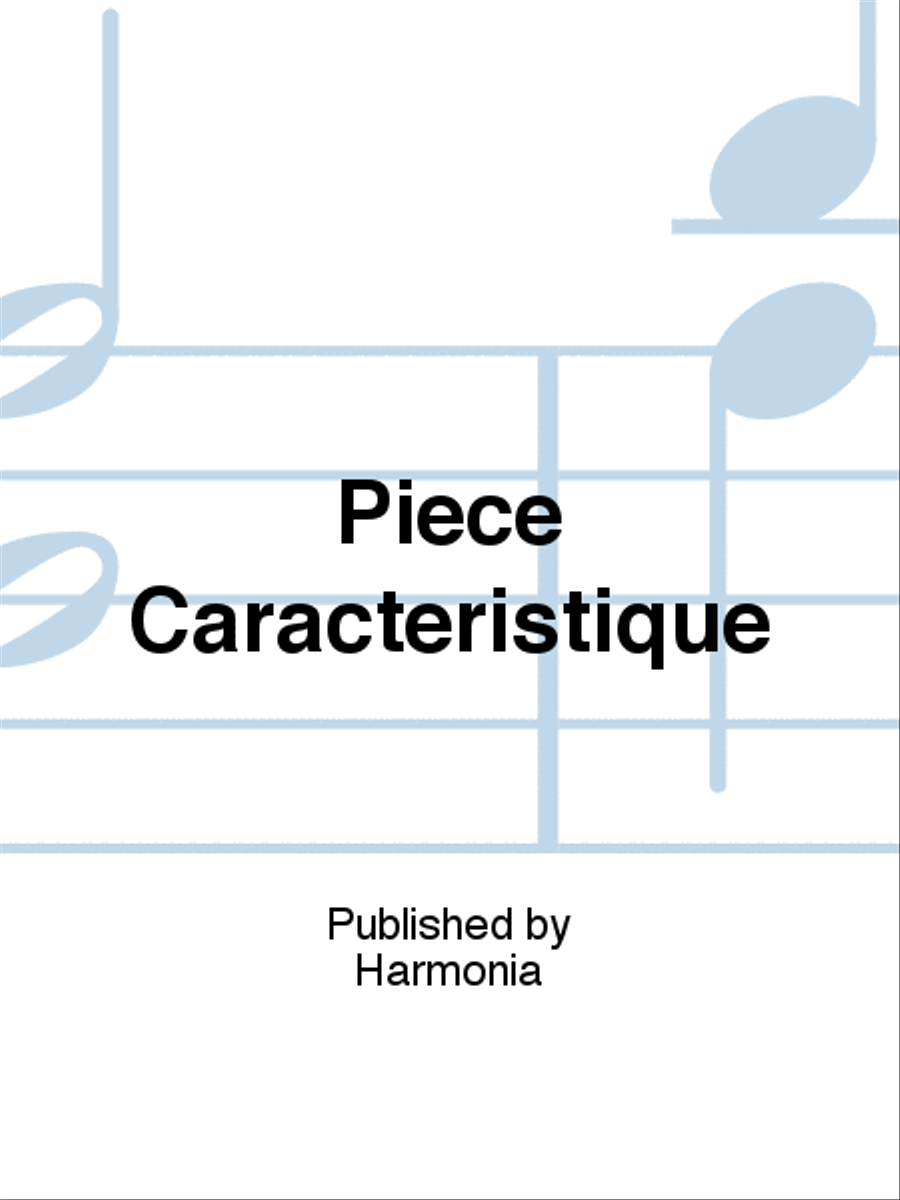 Piece Caracteristique