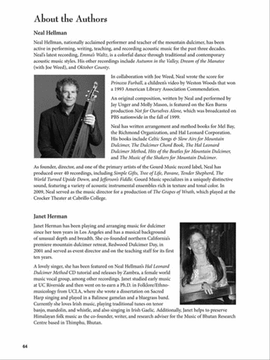 Music of the World for Mountain Dulcimer Guitar Tablature scores gallery preview page 8