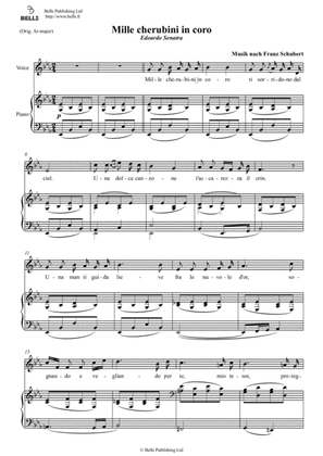 Mille cherubini in coro (E-flat Major)