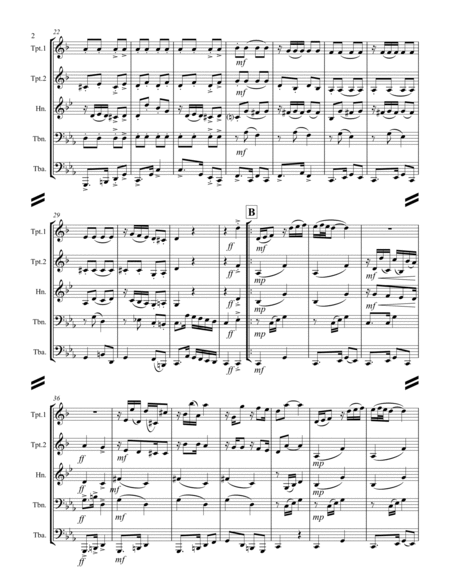 La Cumparsita (Tango) (for Brass Quintet) image number null