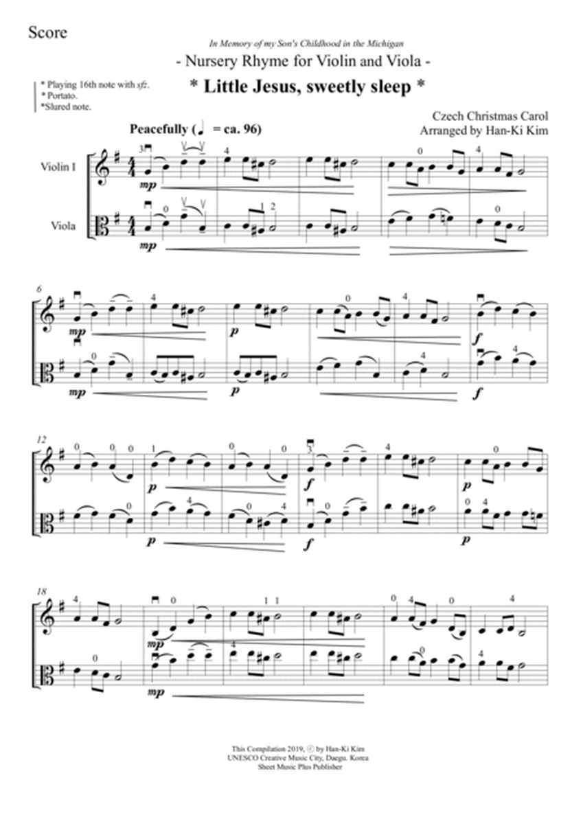 Nursery Rhyme Vol. I (Duet for Violin and Viola) image number null