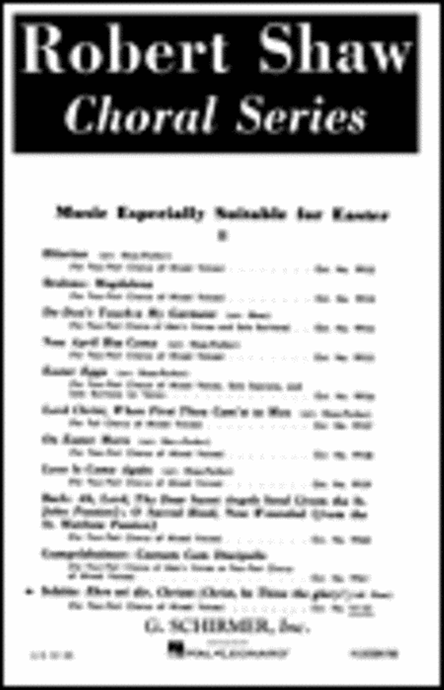 Christ Be Thine The Glory Ehre Sei Dir Christe A Cappella 4-Part scores gallery preview page 1