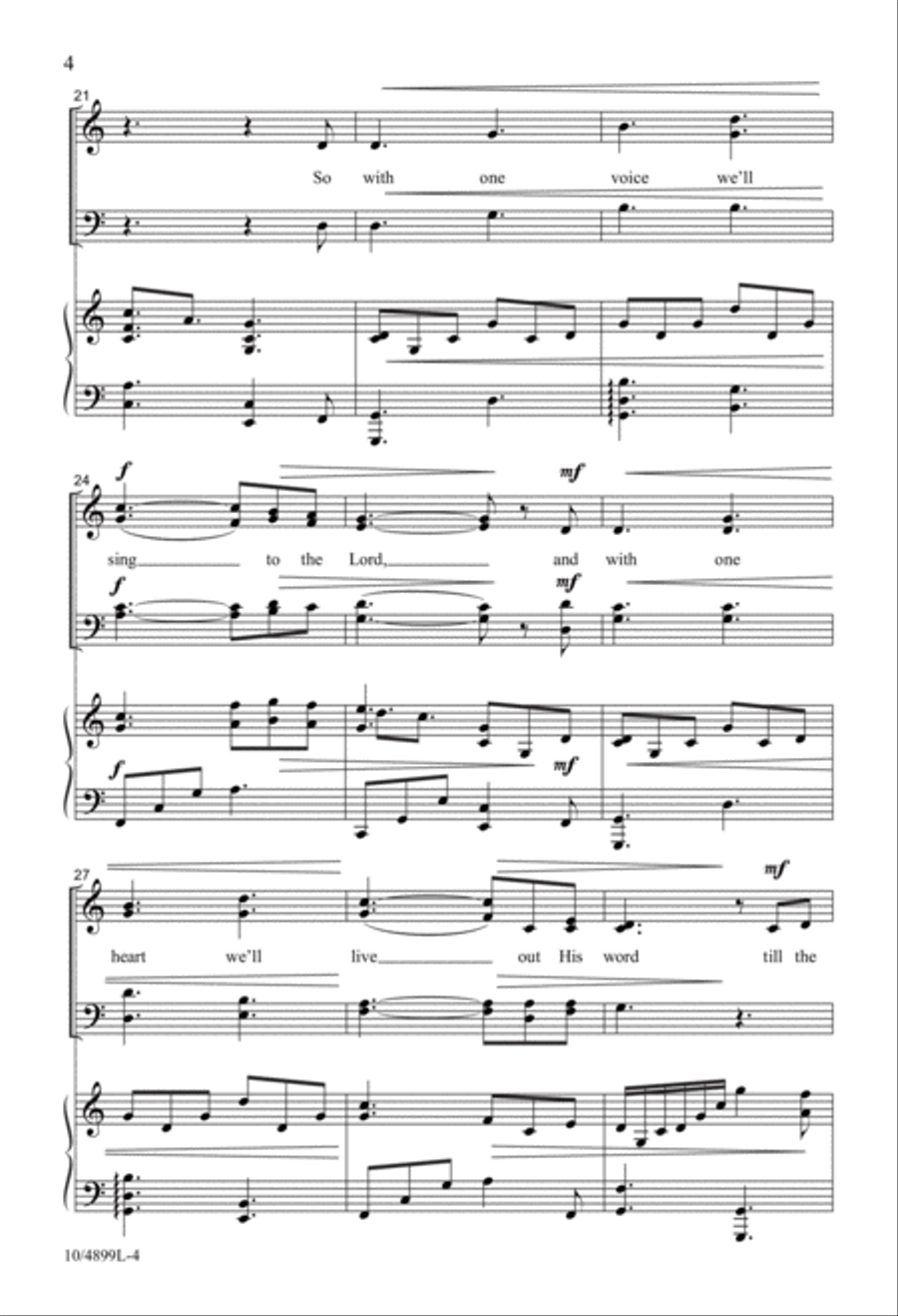 Oh, How Good It Is Oh, How Good It Is 4-Part scores gallery preview page 4