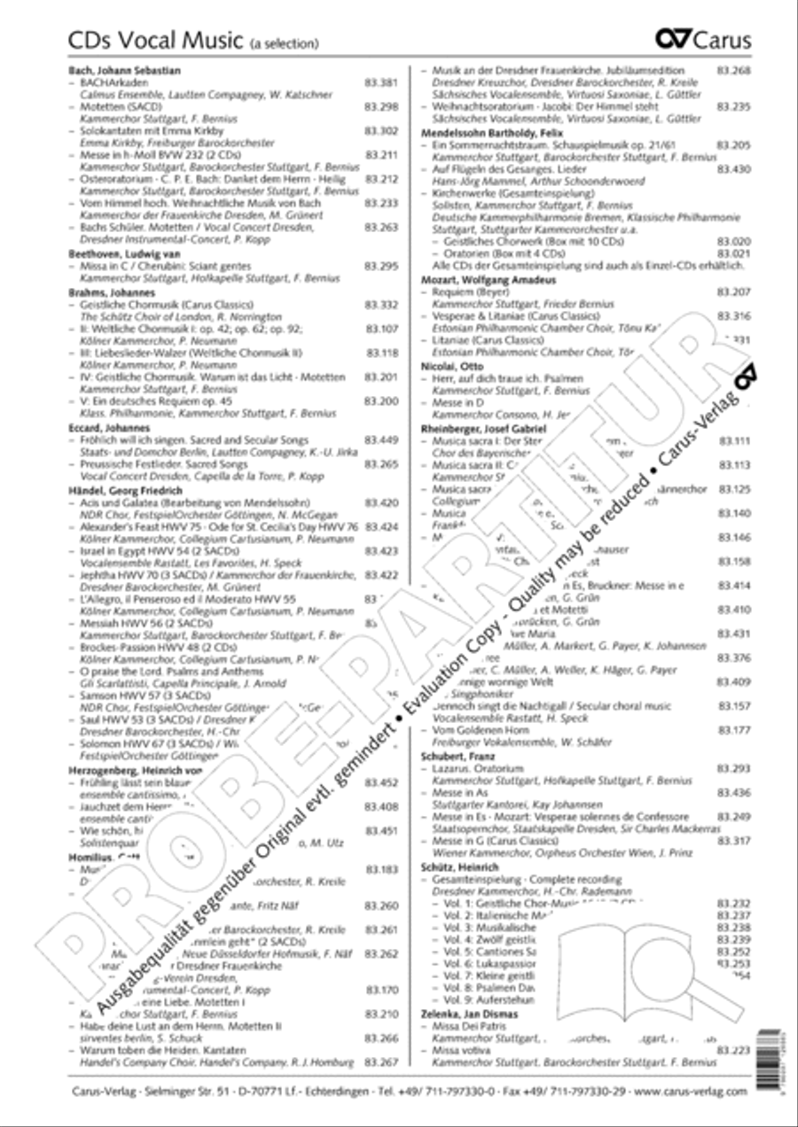 Mass 4-Part scores gallery preview page 25