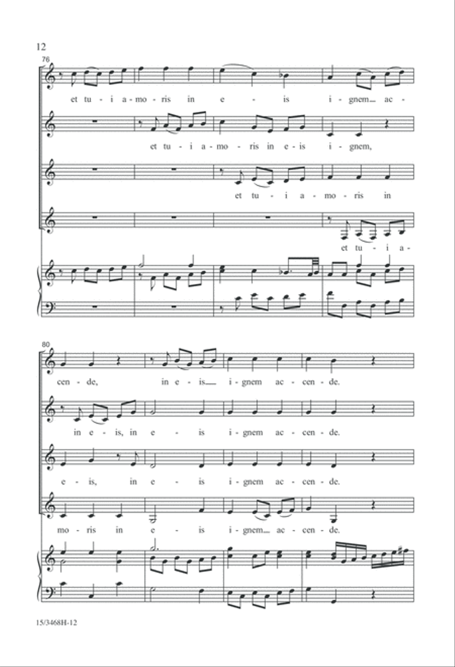 Veni Sancte Spiritus Veni Sancte Spiritus SSAA scores gallery preview page 12