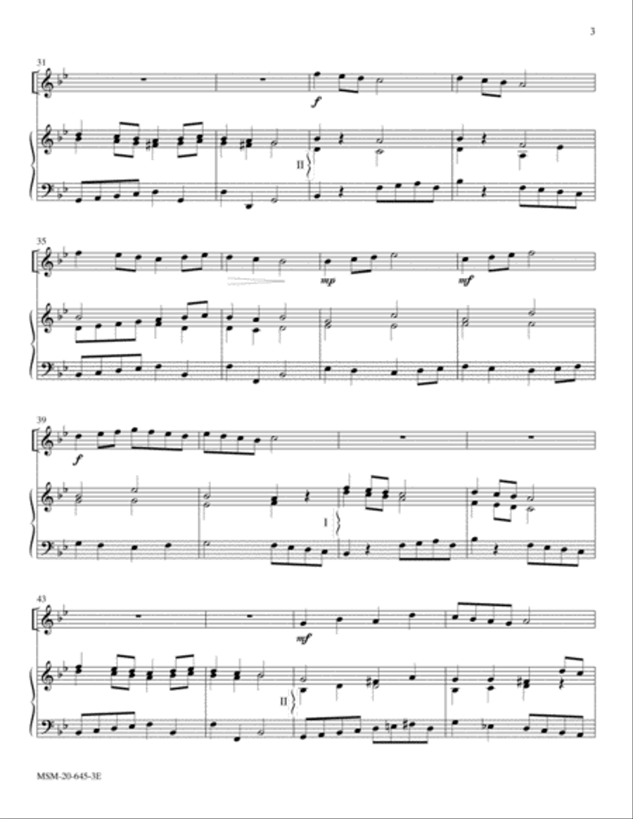 Gavotte Gavotte Clarinet scores gallery preview page 3