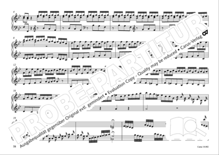 Pastoral music for organ, vol. 2: Germany, Bohemia, Austria, South Tyrol Organ Solo scores gallery preview page 59