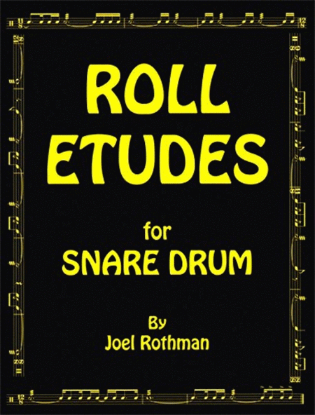 Roll Etudes For Snare Drum
