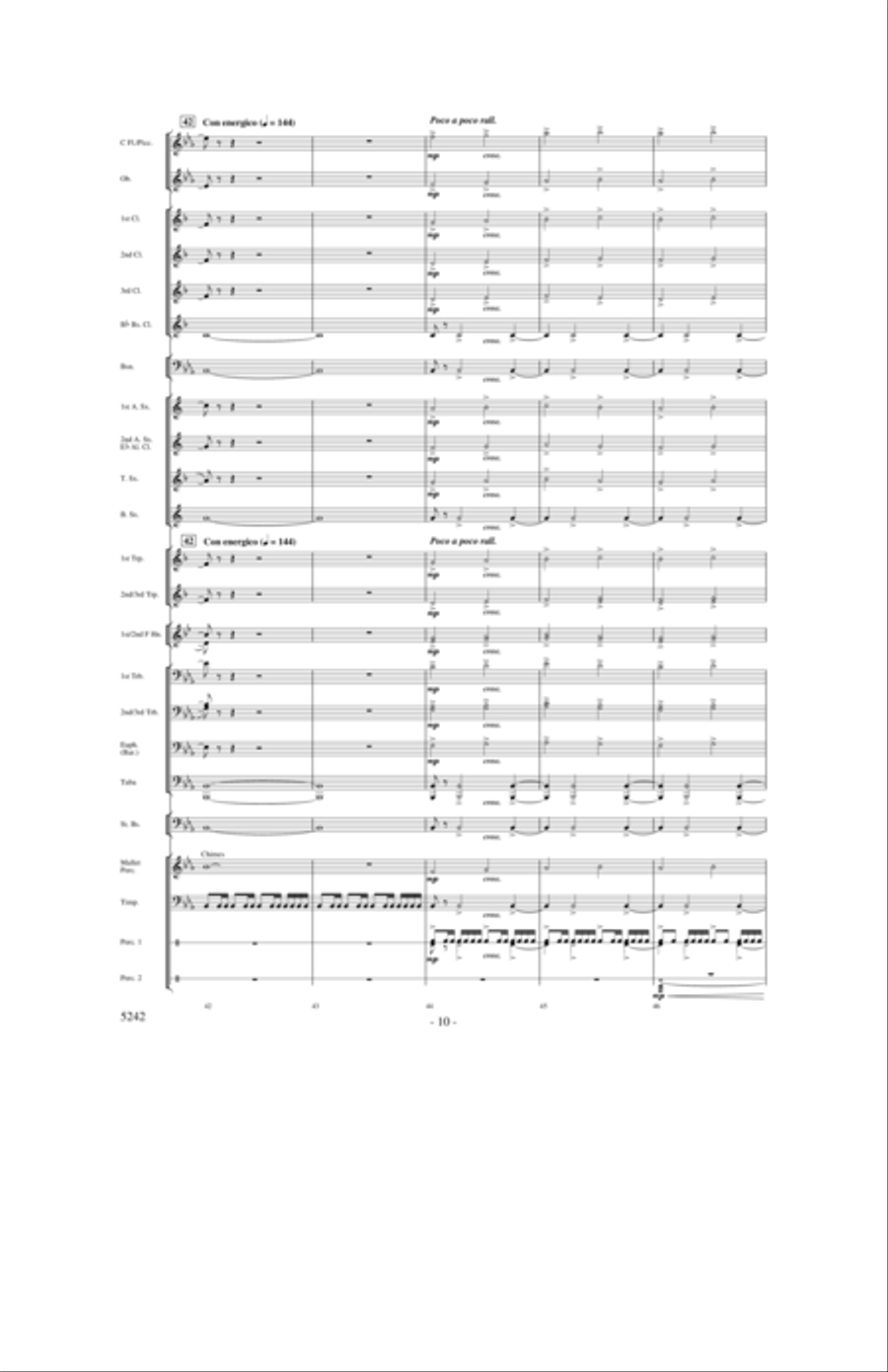 The Sounds of Christmas Joy Concert Band scores gallery preview page 9