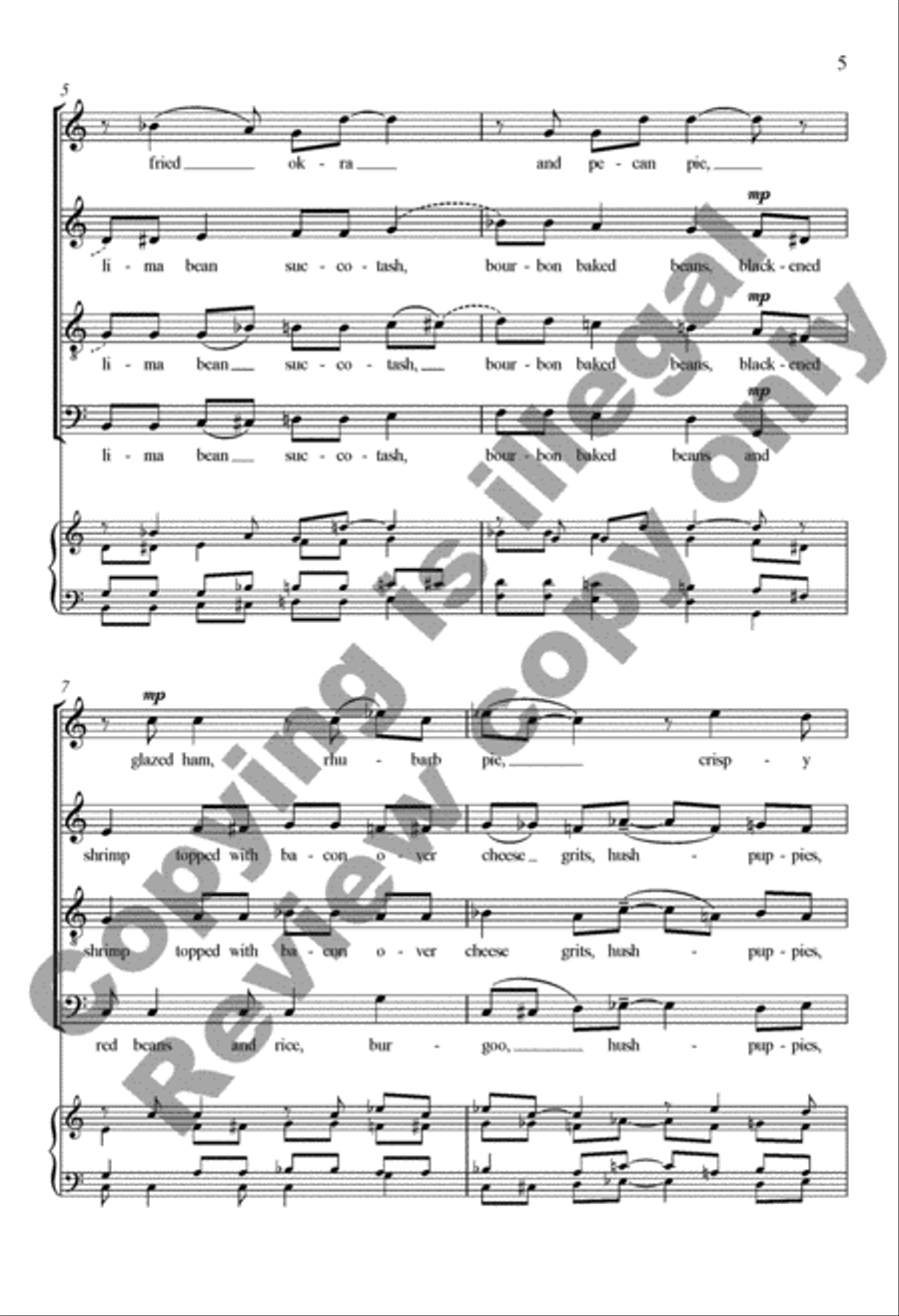 Due South (Complete Collection) 4-Part scores gallery preview page 5