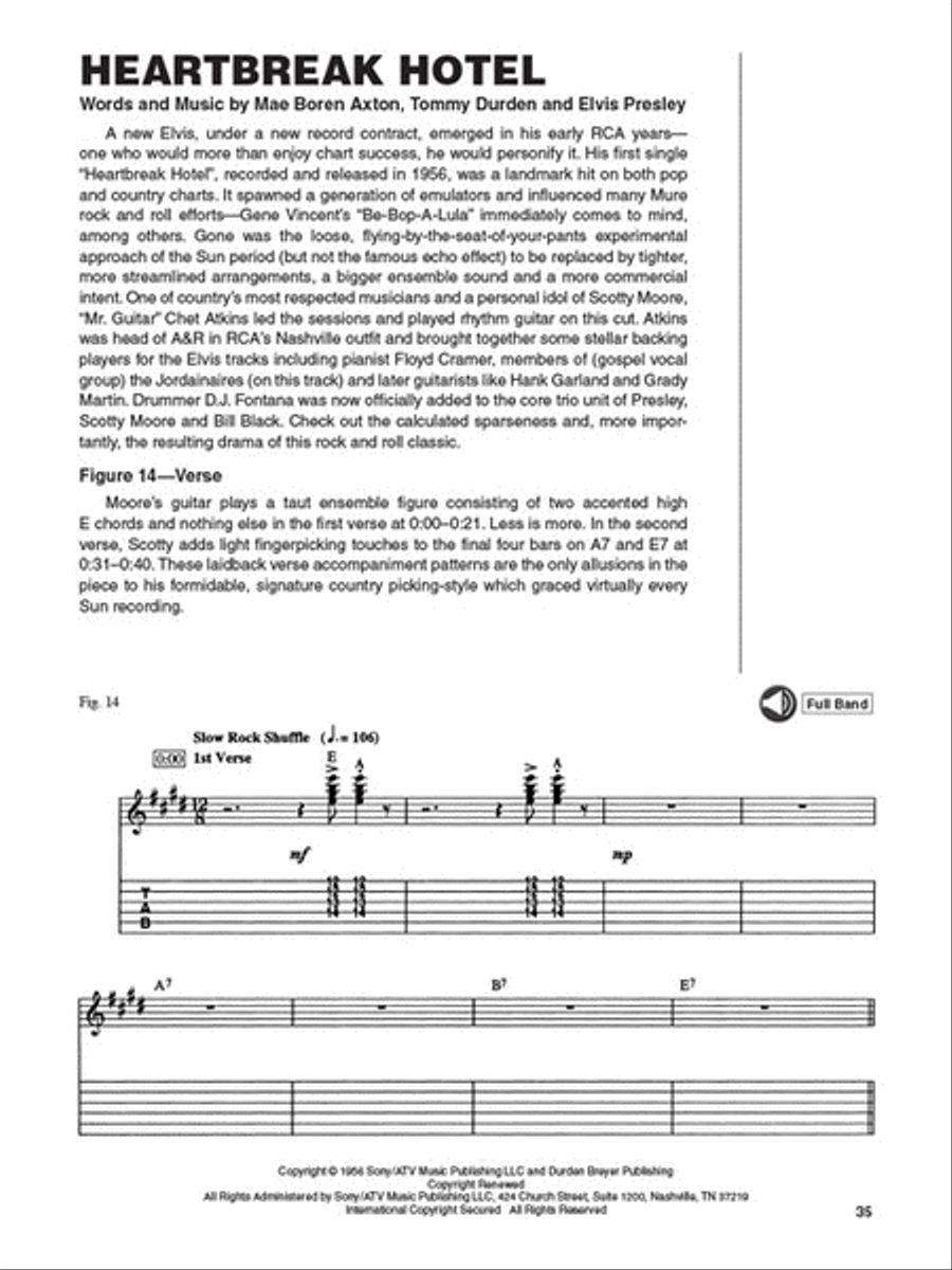 The Guitars of Elvis - 2nd Edition Electric Guitar scores gallery preview page 4