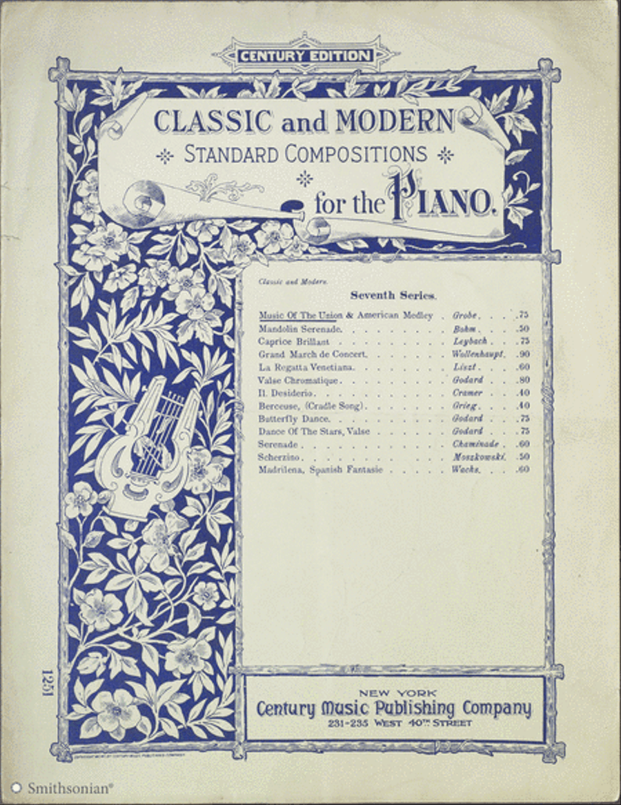 Music of the Union & American Medley Piano Solo scores gallery preview page 1
