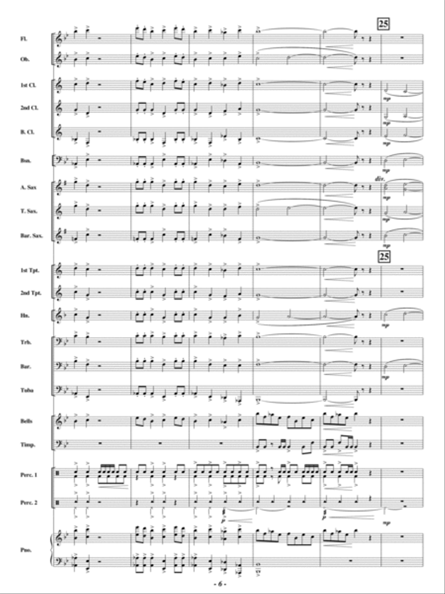 Sol Invictus Concert Band scores gallery preview page 5