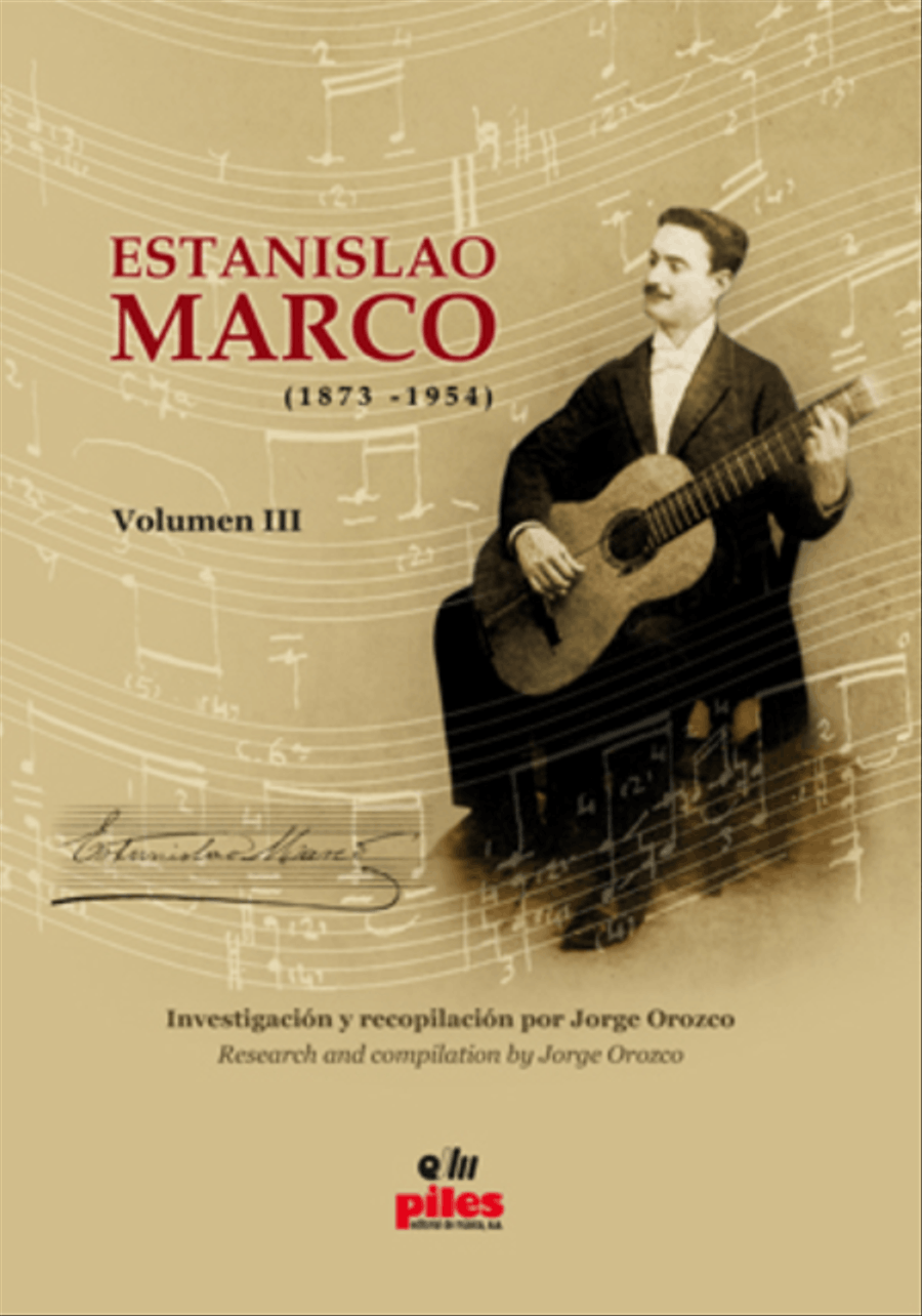 Estanislao Marco (1873-1954) Vol. III Guitar scores gallery preview page 1