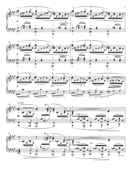 Prelude In A Major, Op. 32, No. 9