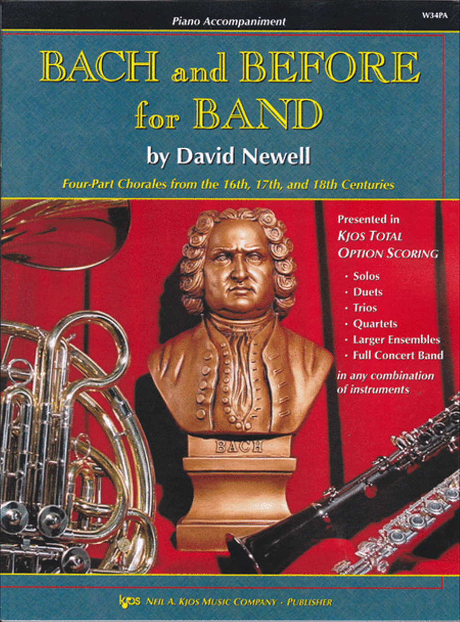 Bach and Before For Band - Piano Accompaniment Piano Accompaniment scores gallery preview page 1