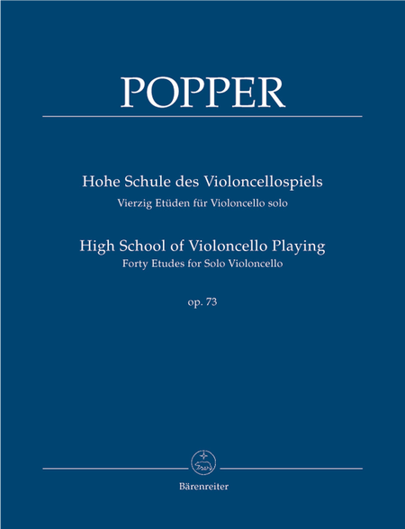 High School of Violoncello Playing, op. 73