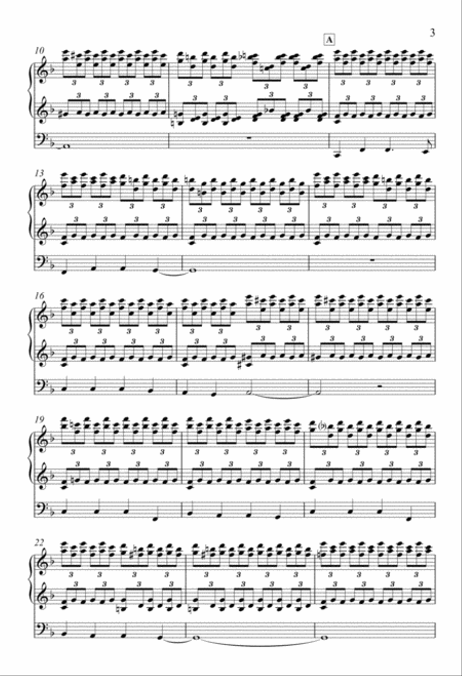 Hark! The Herald Angels Sing 4-Part scores gallery preview page 3