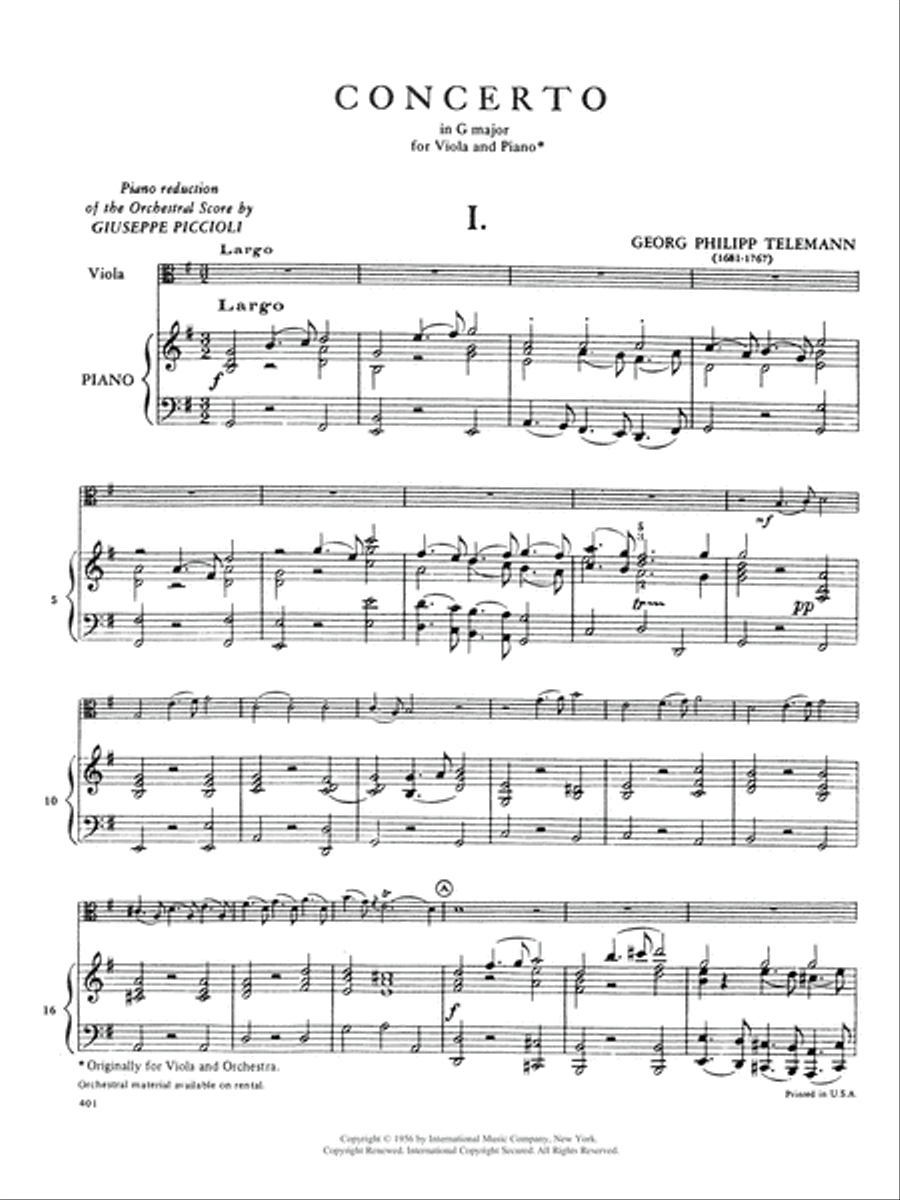Concerto In G Major Piano Accompaniment scores gallery preview page 2